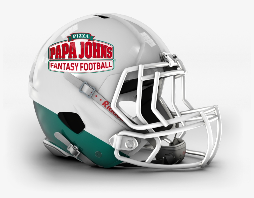 Papa John's Fantasy Football Helmet - Huffman High School Football, transparent png download