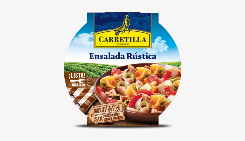 Country Salad - Carretilla Ensalada De Arroz Con Palitos De Mar Tarrina, transparent png download