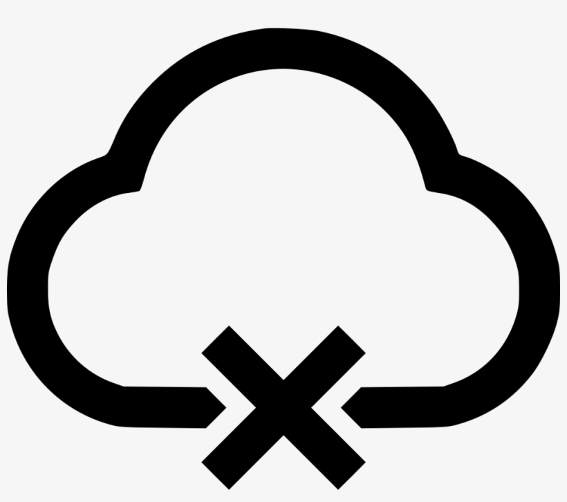 Cloud Offline Comments - Icon Cloud Offline Png, transparent png download