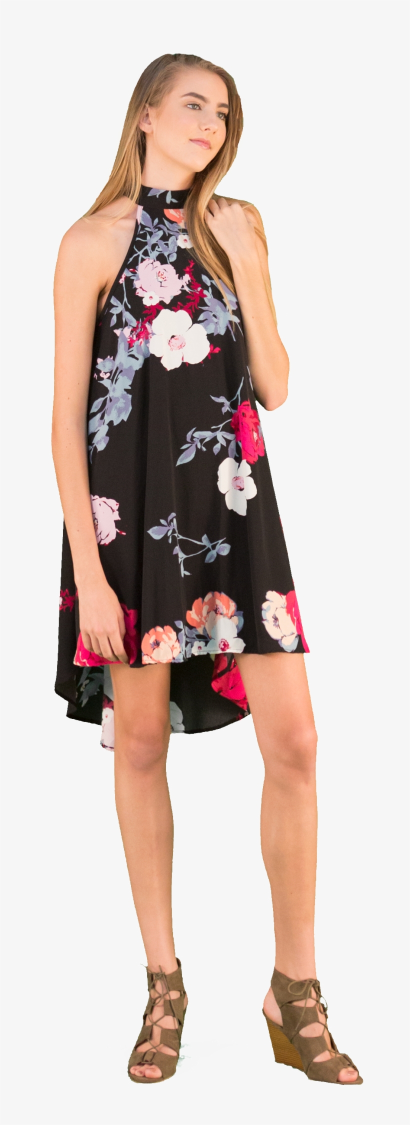 2d Cut Out People Night Life V - Cocktail Dress, transparent png download