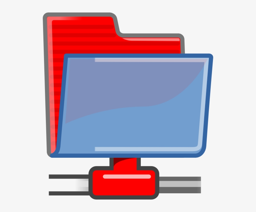 How To Set Use Folder Red Svg Vector, transparent png download