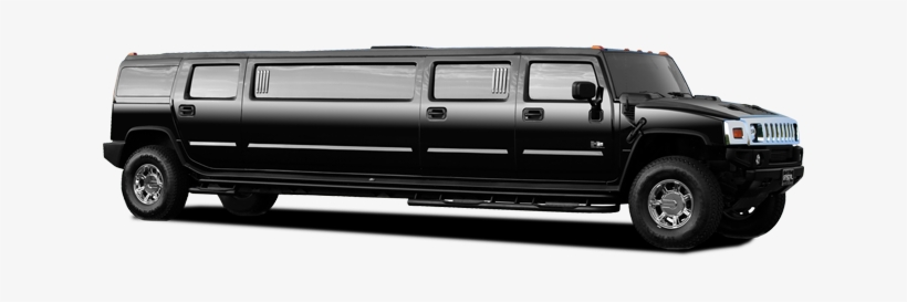 Motor Coach - Black Hummer H2 Limo, transparent png download