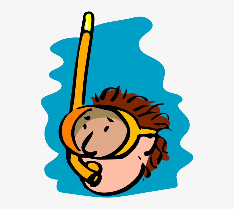 Snorkeling Diving Swimming Mask Clip Art - Snorkeling Clipart, transparent png download