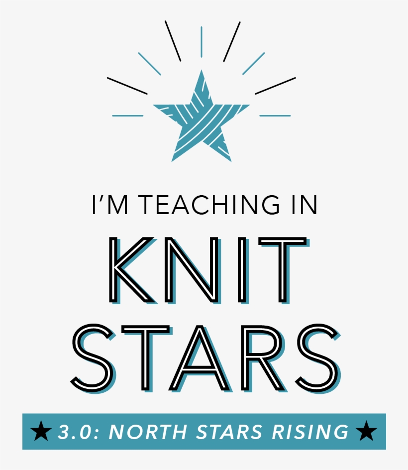 Knit Stars Teacher Badge Transparent - Teacher, transparent png download