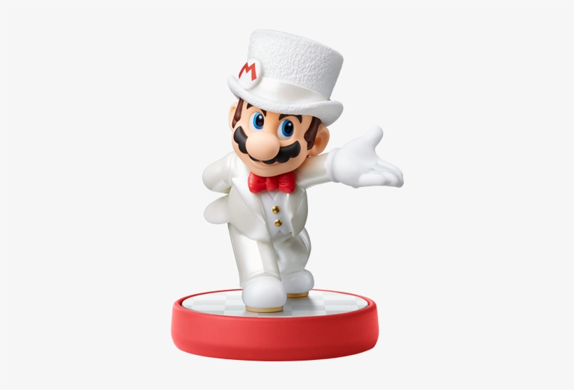 Amiibo - Mario - Wedding Outfit - Super Mario Odyssey - Super Mario Odyssey Amiibo, transparent png download