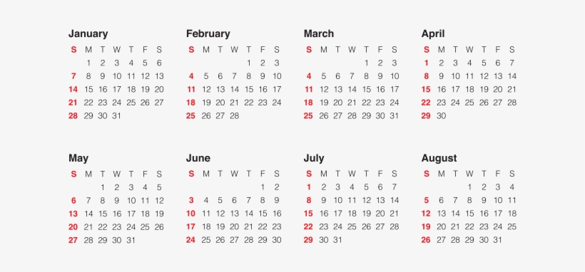 Transparent Merry Christmas - Calendar 2018 Monday First, transparent png download