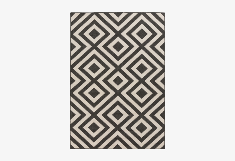 Alfresco Beige & Black Rug Design By Surya - Black And White Rugs, transparent png download