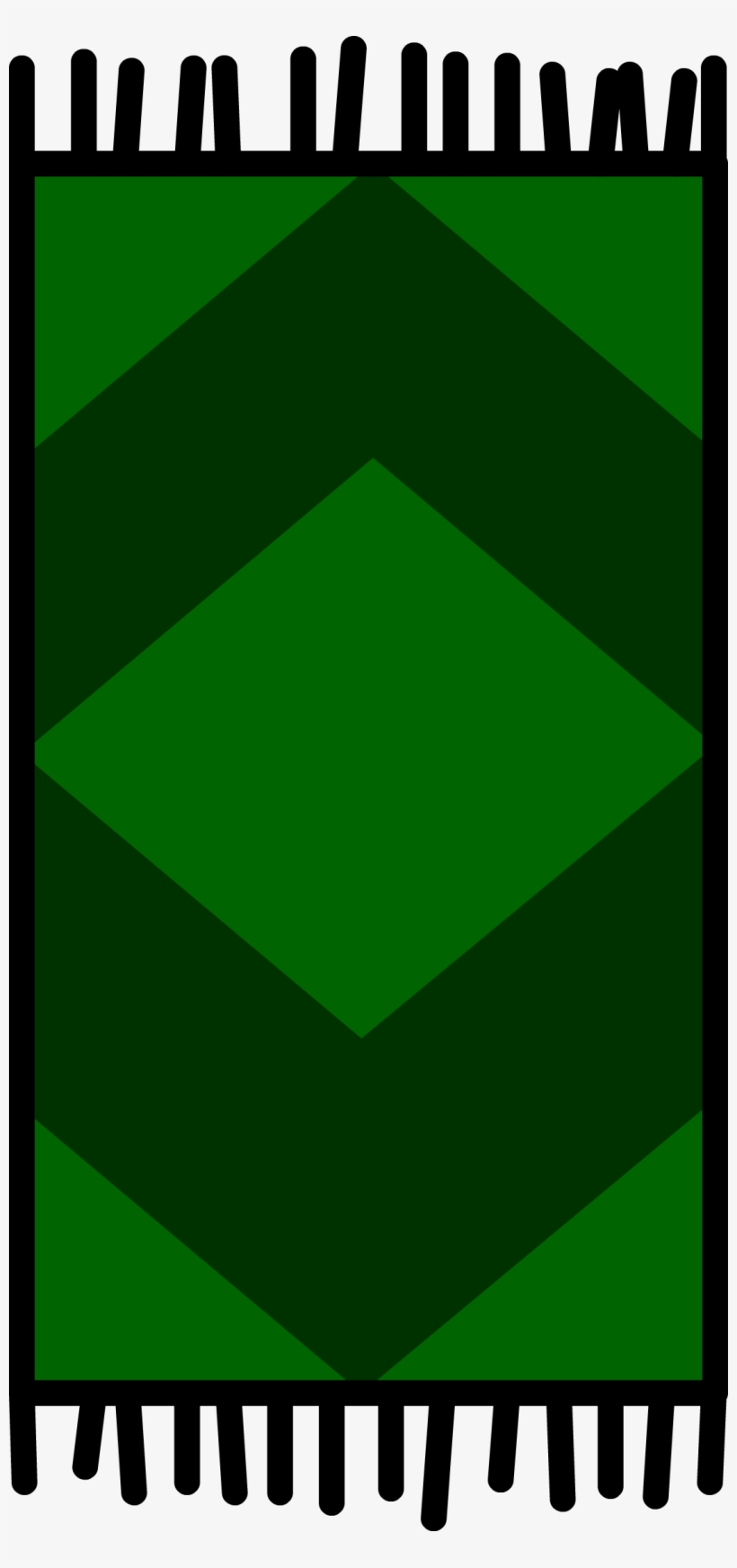 Green Rug - Png - Thumbnail, transparent png download