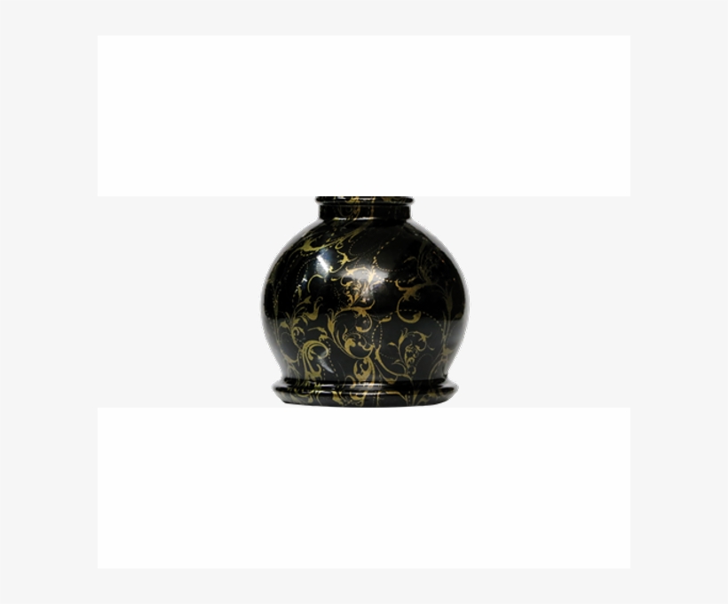 Base De Vidro Pequena Hookah Blend Preto Arabesco - Black, transparent png download