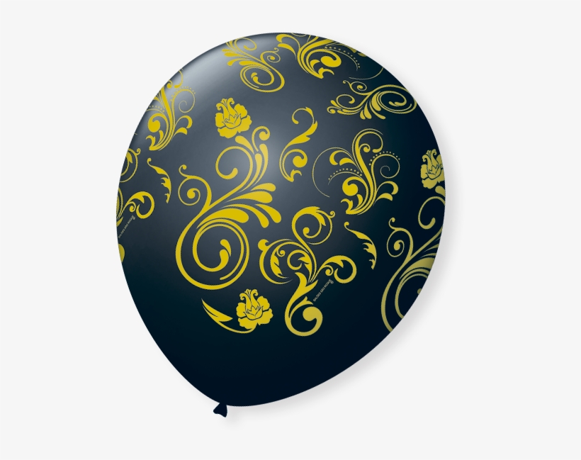 Balão Latex Nº9 - Pandamimi Deluxe Blue Chrome Bling Crystal Rhinestone, transparent png download
