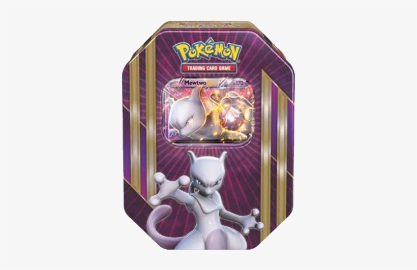 Triple Power Tin - Mewtwo Ex Tin, transparent png download