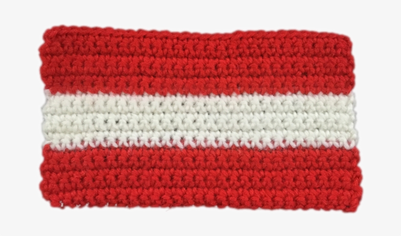 Flag Of Austria - Knitting, transparent png download