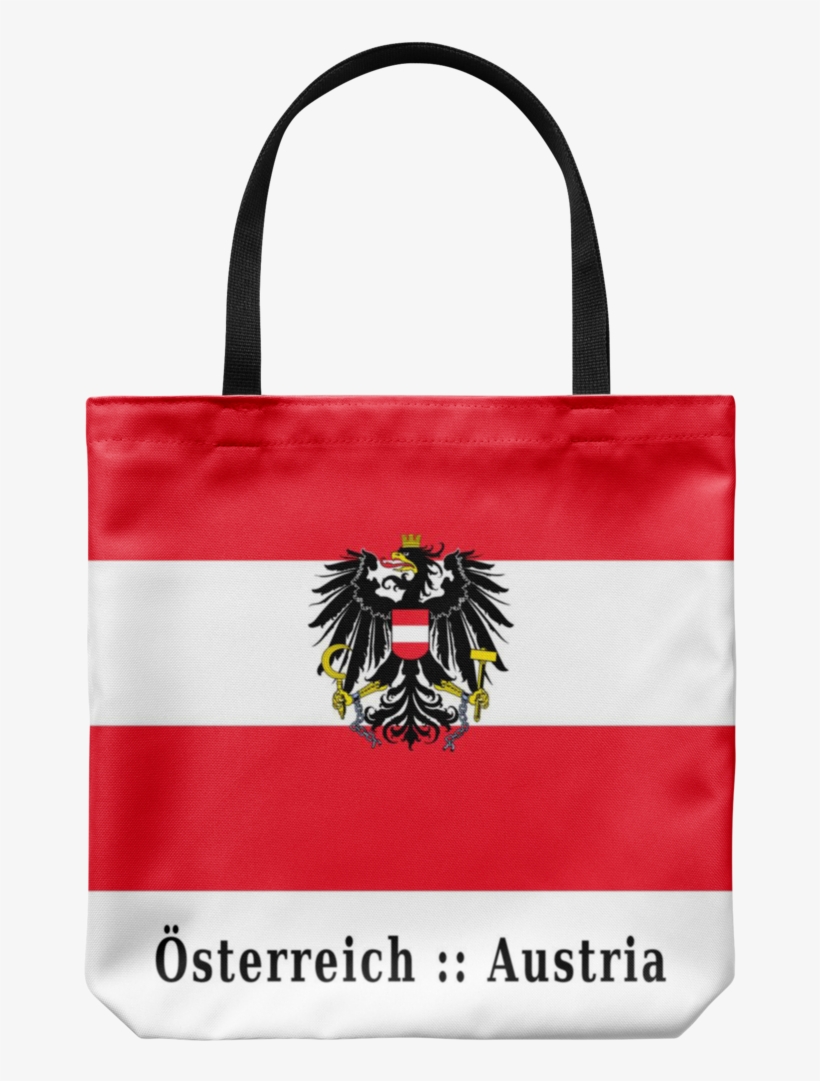 Austria Flag Fabric Tote Bag - Austria - Austrian State Flag 25mm Pin Button Badge, transparent png download