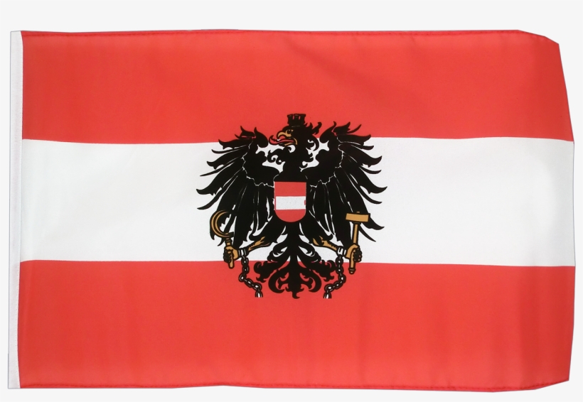 Small Austria Eagle Flag - 12x18", transparent png download