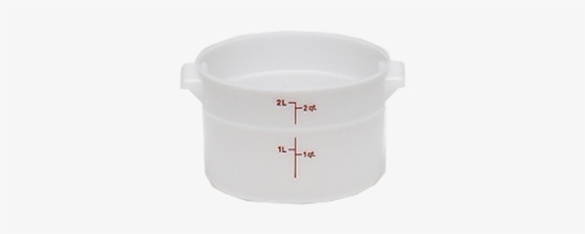 Container Poly Round Storag - Cambro Round Contain, Use Lid 4uka9, Pk 12, transparent png download