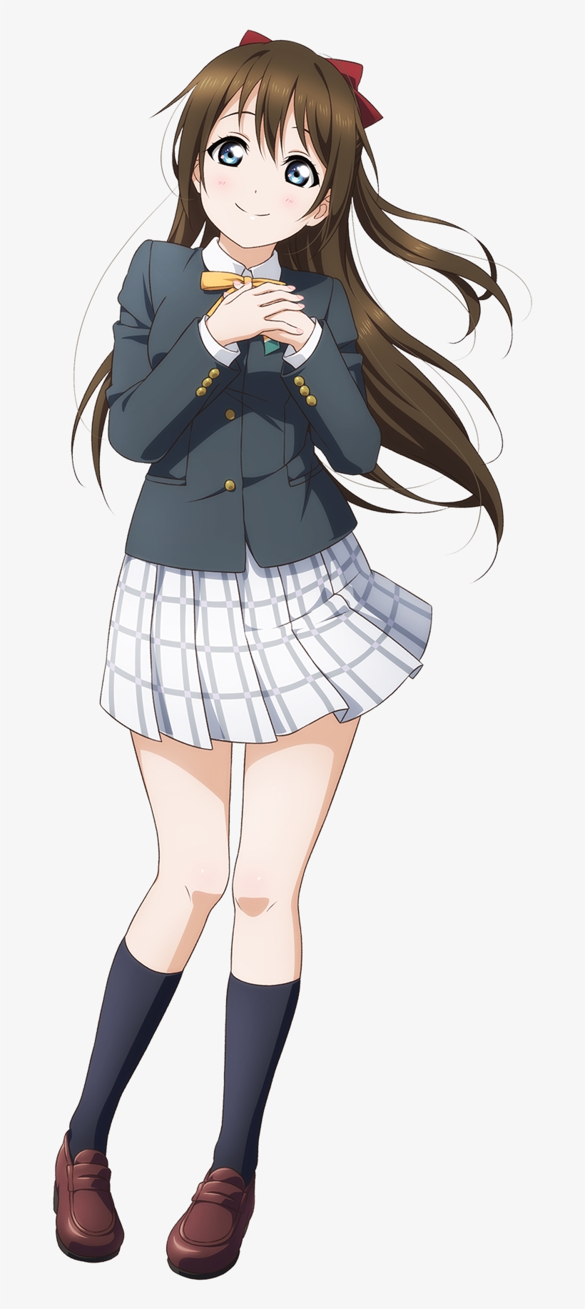 Shizuku School Uniform - Love Live Pdp Shizuku Osaka, transparent png download