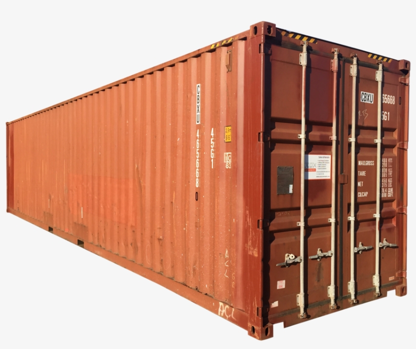 1 - Intermodal Container, transparent png download