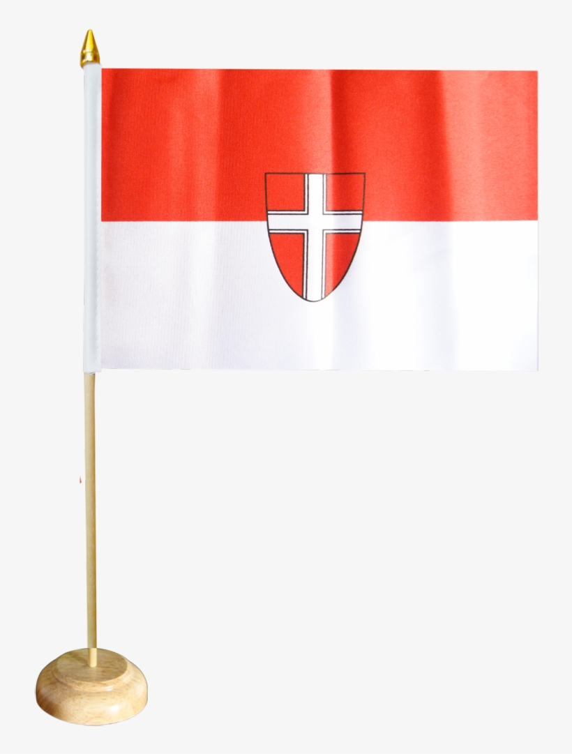 Austria Vienna Table Flag - Austria, transparent png download