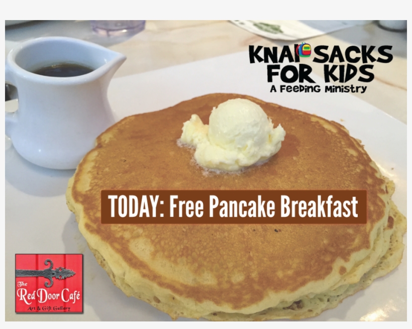 Free Pancake Breakfast Knapsacks For Kids - It's How Good You Want, transparent png download