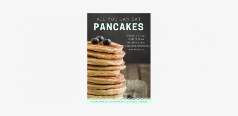 All You Can Eat Pancake Breakfast To Support Springfield - Pancake Breakfast, transparent png download