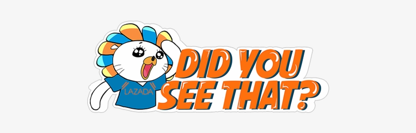Viber Sticker «lazada Match Day » - Sticker, transparent png download