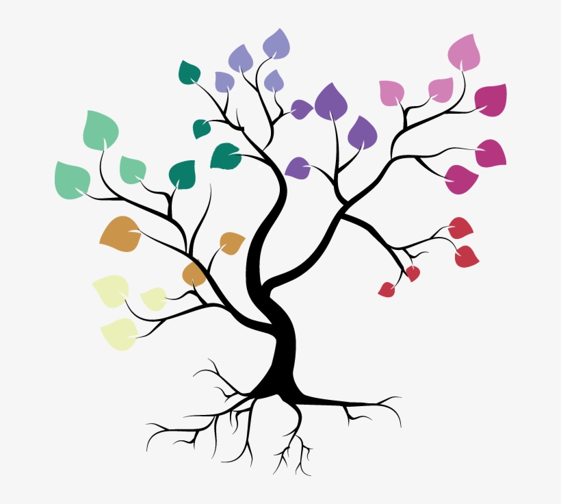 Tree Of Color - Recovery House, transparent png download