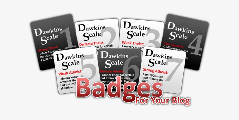 In The God Delusion, Richard Dawkins Formulated A 7 - Dawkins Scale 7, transparent png download