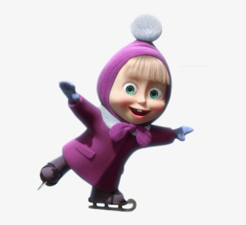 Personnages, Illustration, Individu, Personne, Gens - Masha Y El Oso Con Movimiento, transparent png download