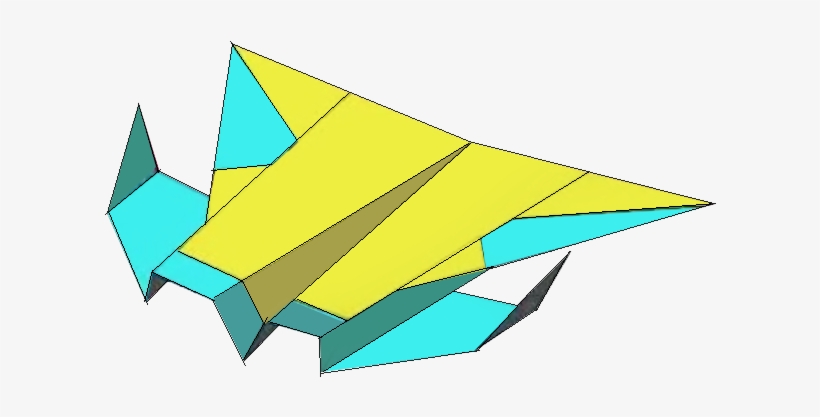 Standard Paper Airplane - Ketch Paper Plane, transparent png download