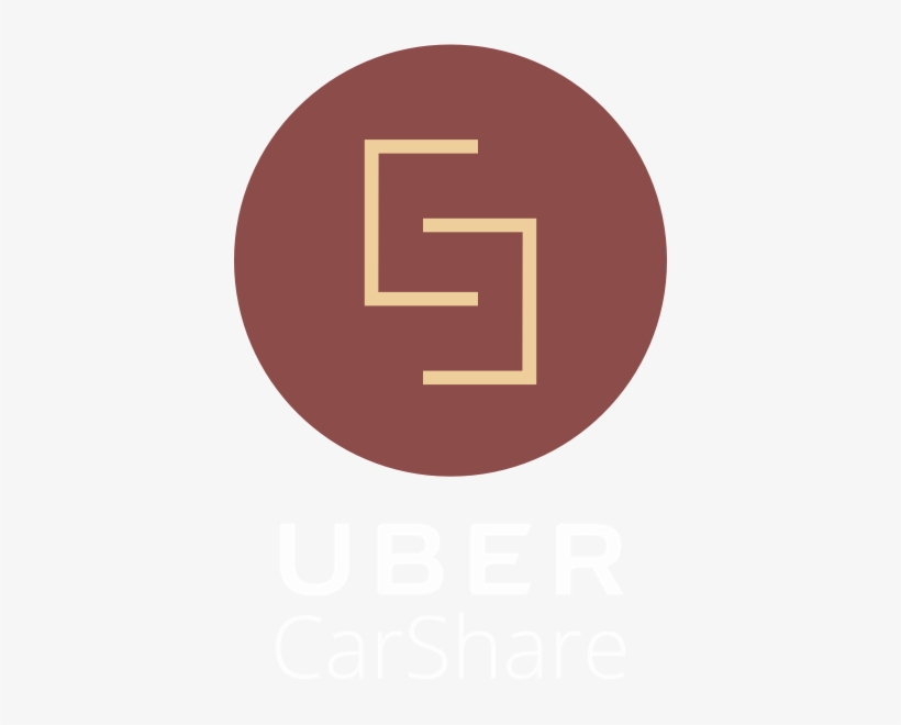 For Our Logo, We Stayed With Uber Carshare, Which Was - Circle, transparent png download