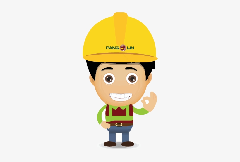 #แพงโกลิน #sundstrom - Construction Worker Cartoon, transparent png download