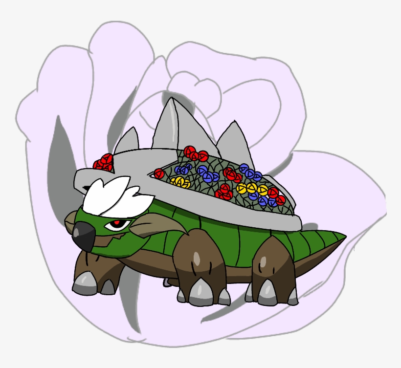 Roseterra, The Rose Bush Pokemon - Pokémon, transparent png download