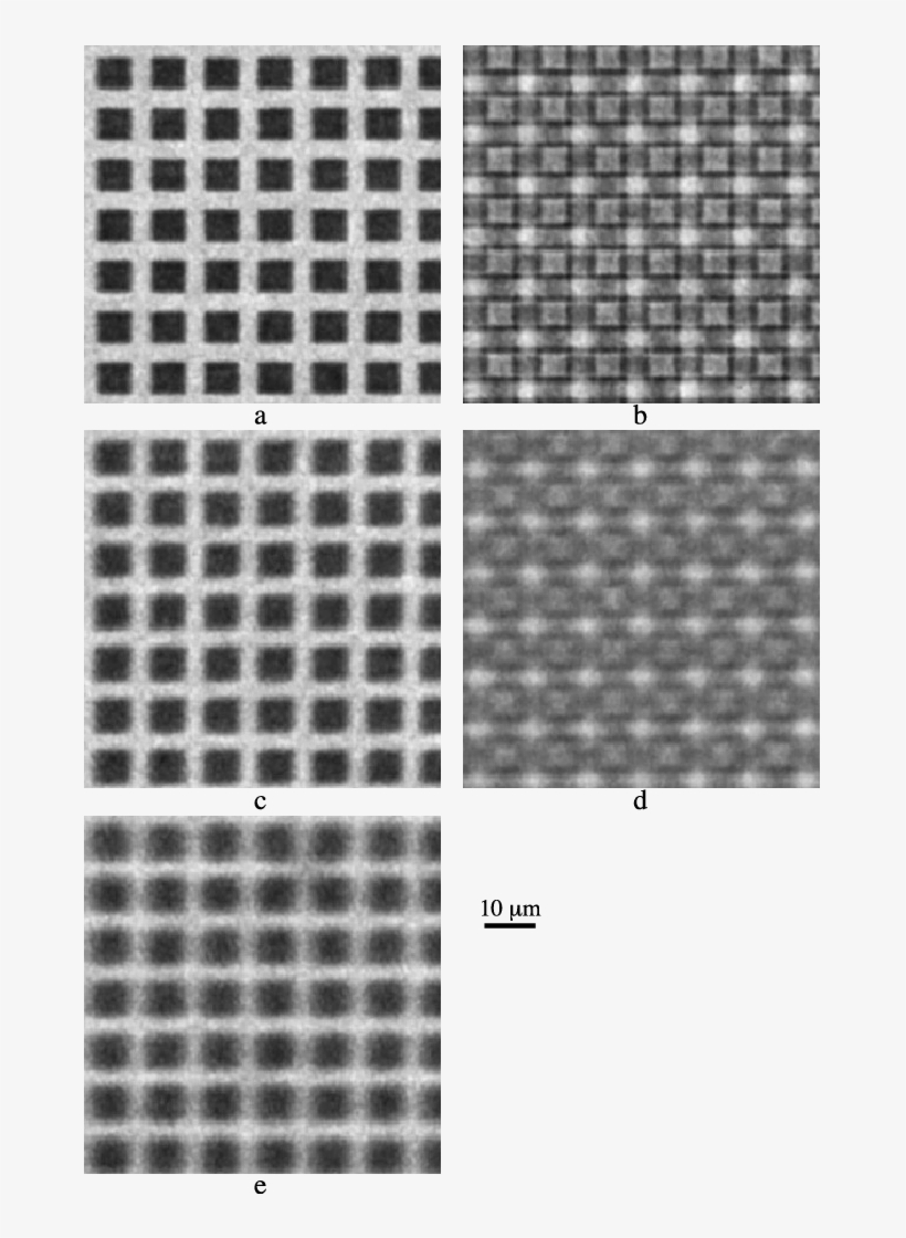 Fractional Talbot Images Obtained On A 2000 Mesh Gold, transparent png download