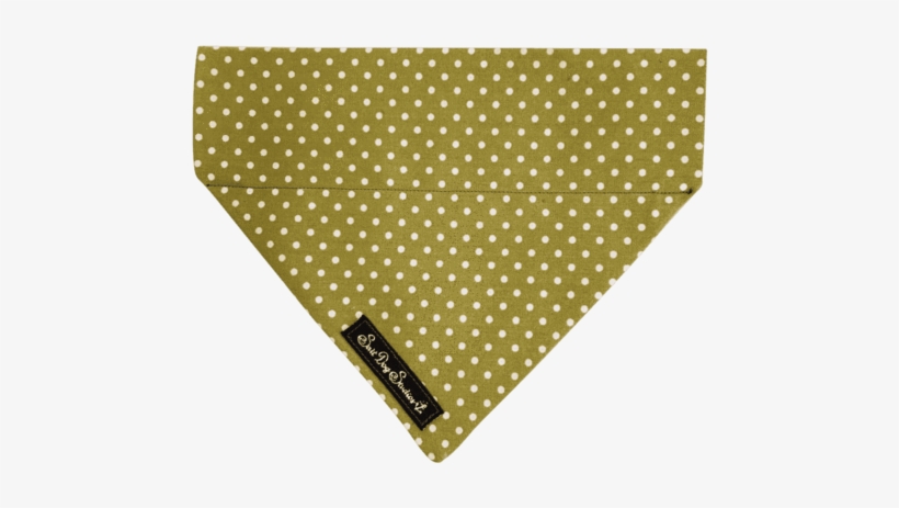 Salt Dog Studios Green Polka Dot Dolly Bandana - Doodlebug Petite Swiss Dot Cardstock 12"x12"-ladybug, transparent png download