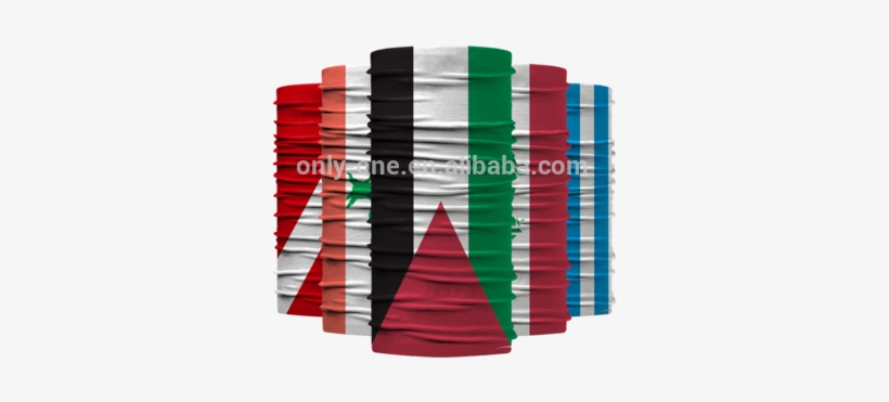Country Flag Microfiber Face Mask Sun Protection Sports - Thread, transparent png download