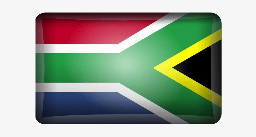 South African Flag Clip Art At Clker - Graphic Design, transparent png download