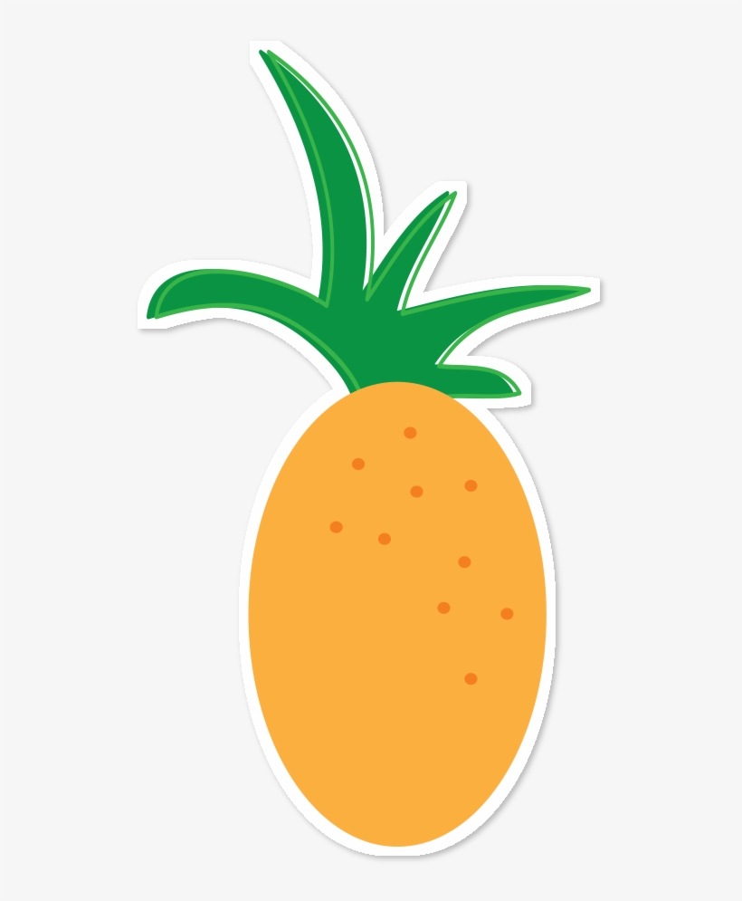 Adesivo Abacaxi De Gente Feliz De Catherine Endresenna - Abacaxi Adesivo, transparent png download