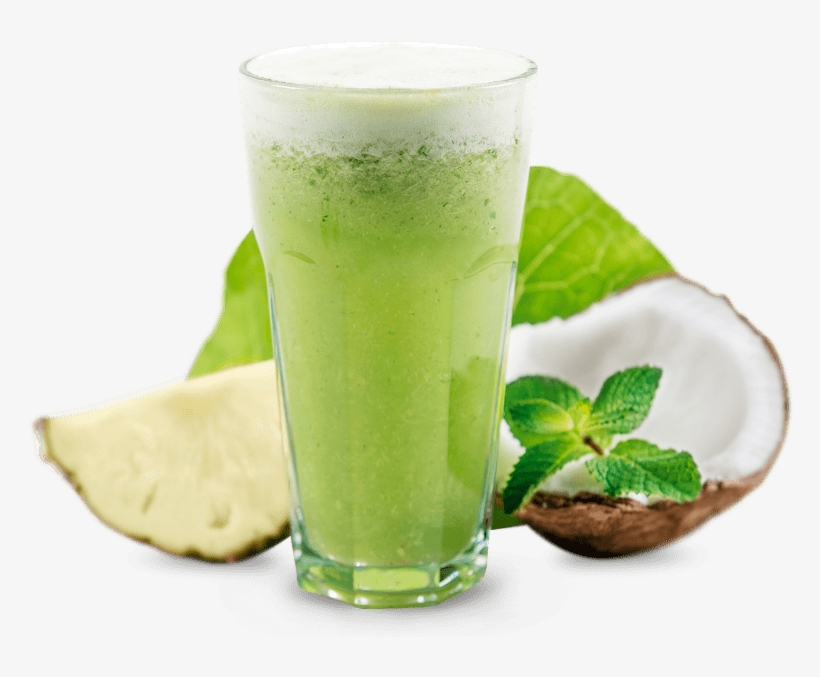 Compartilhe - - Suco Detox Com Água De Coco, transparent png download