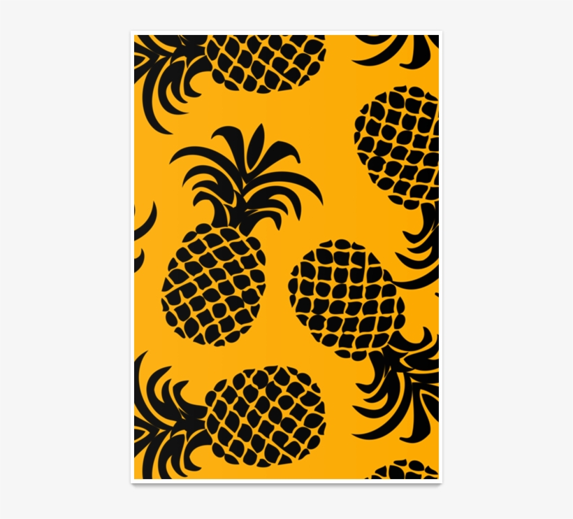Poster Abacaxi De Izabella Soaresna - It's Pineapple Season! Throw Pillow Cover With Insert, transparent png download