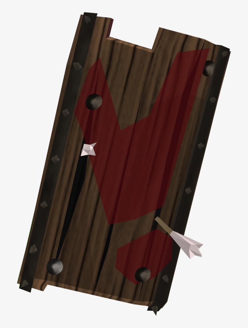 Gud Raider Shield - Wood, transparent png download