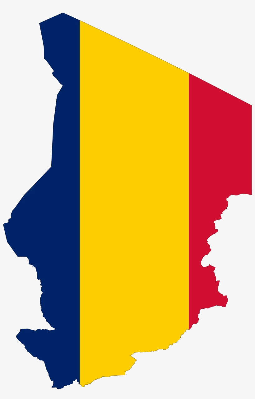 Always Countries Around The World, Flags Of The World, - Flag Map Of Chad, transparent png download