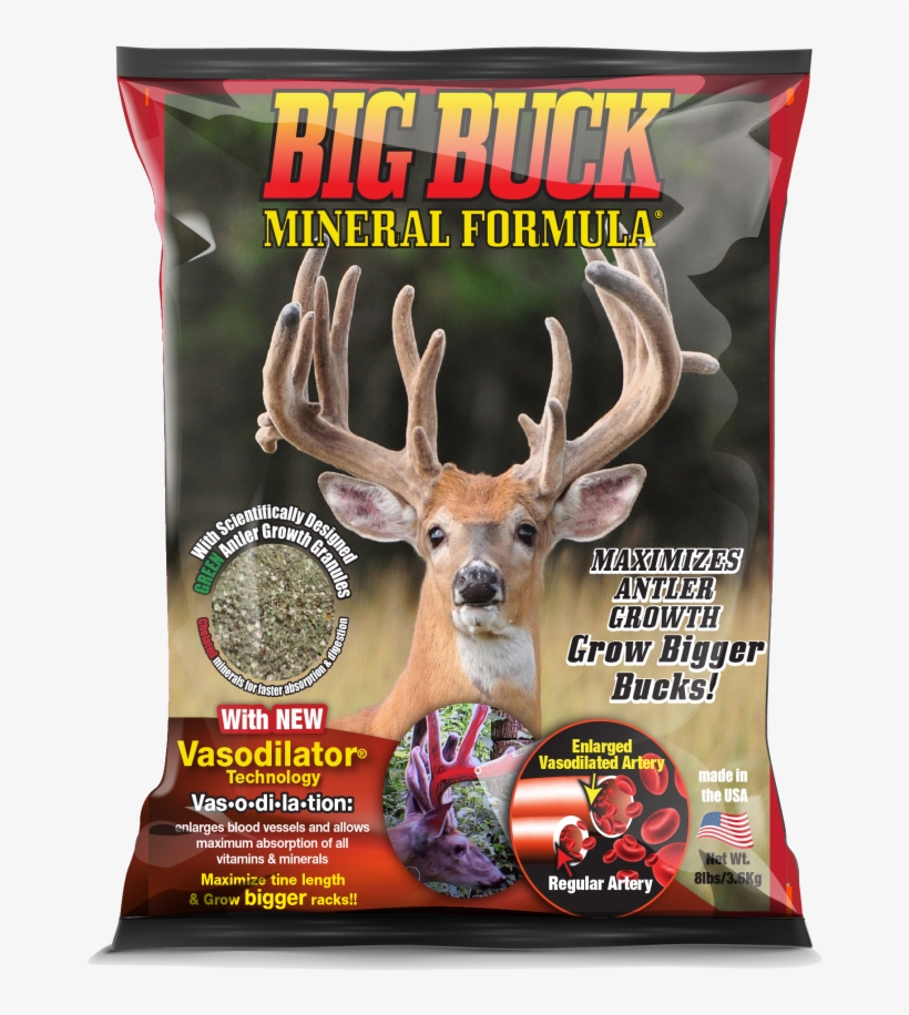 Compare Big Buck To Other Brands - Extreme Hunting Solutions Big Buck Mineral Formula, transparent png download