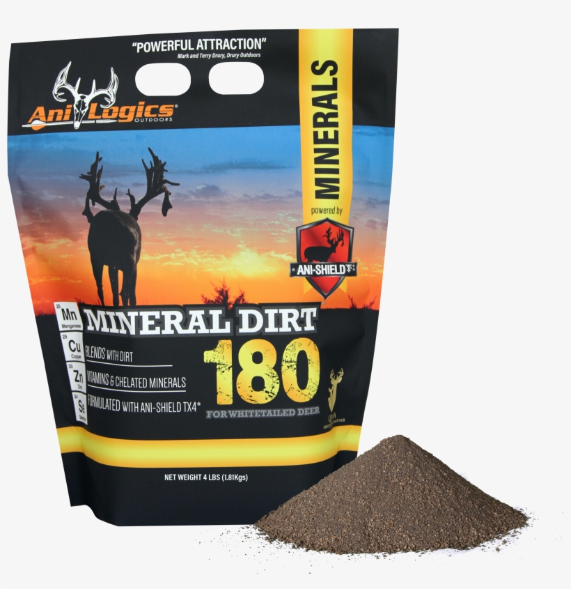 Mineral Dirt 180™ - Ani-logics Outdoors Mineral Dirt 180 Deer Attractant, transparent png download
