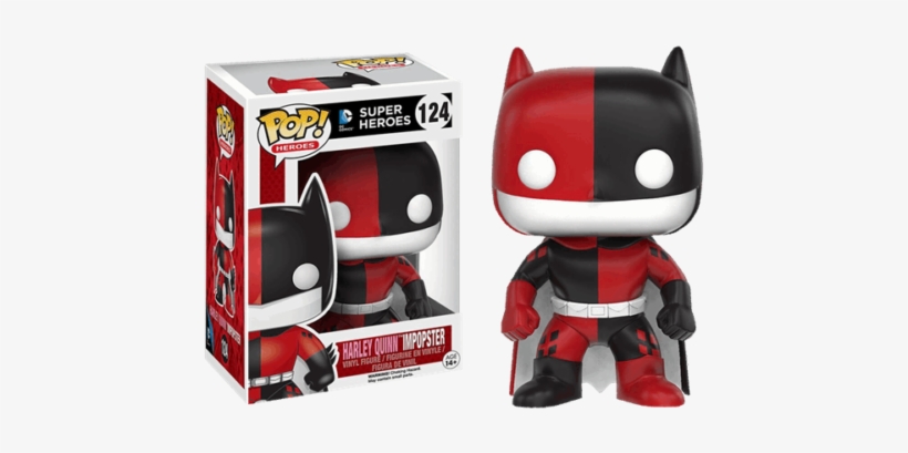 Funko Pop Dc Super Heroes Batman Harley Quinn Impopster - Harley Quinn Batman Funko Pop, transparent png download