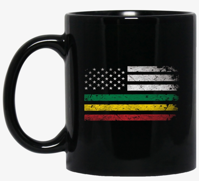 Africa Flag -african American Flag Rasta Reggae 11 - My Hallmark Christmas Movie Watching Mug Svg, transparent png download