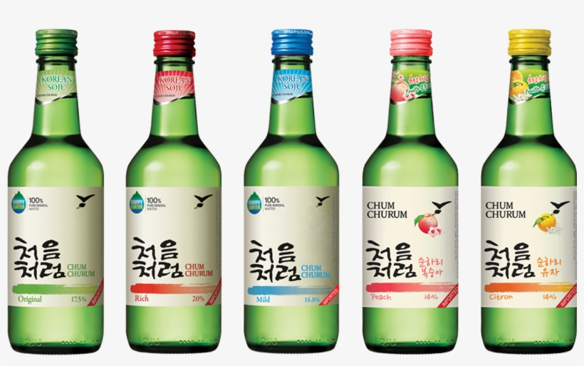 Lotte Chilsung Beverage Is A General Liquor Maker Specializing - Chum Churum Soju Original 750ml, transparent png download