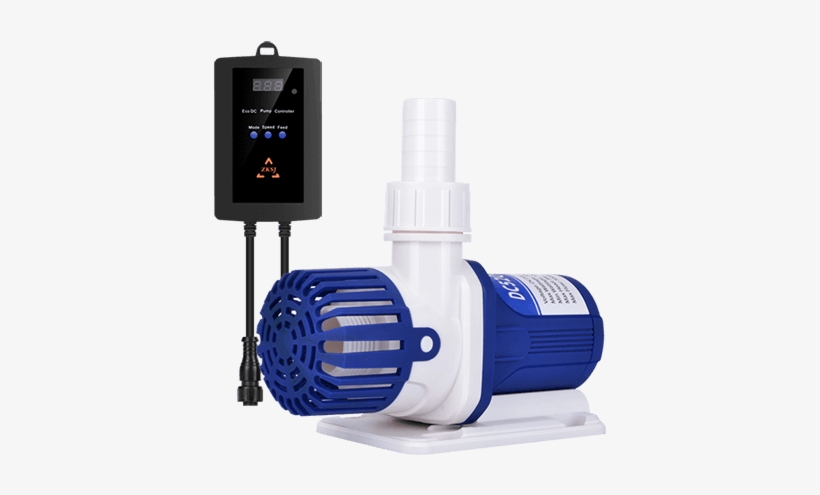 Aquarium Pump Png Blue White - Zksj 6000, transparent png download