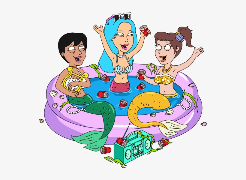 Fg Decoration Sirens - Cartoon, transparent png download