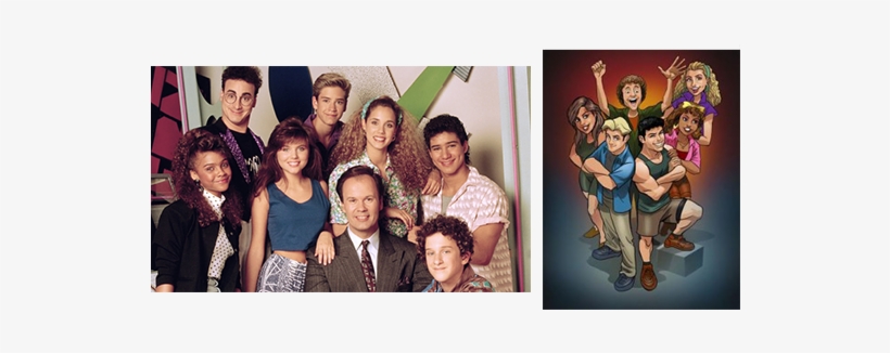 Saved By The Bell Cartoon And Crew - Saved By The Bell The Complete Series Dvd, transparent png download