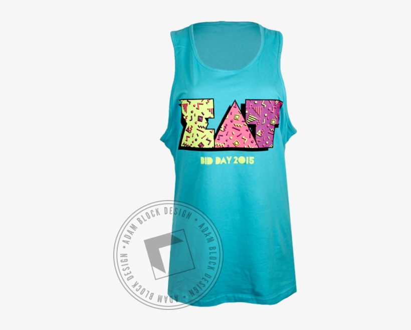 Sigma Delta Tau Saved By The Bid Tank Top - Save By The Bell Tank Tops, transparent png download